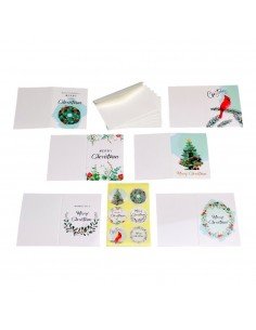 Set 6 felicitări de Crăciun...