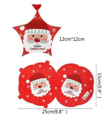 Ornament de brad din carton CRĂCIUN 2...