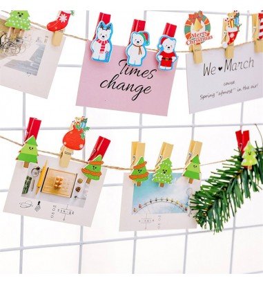 Mini cârlige decorative CRĂCIUN 1...