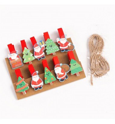 Mini cârlige decorative CRĂCIUN 1...