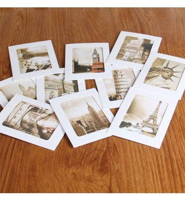 Set rame foto ghirlandă alb