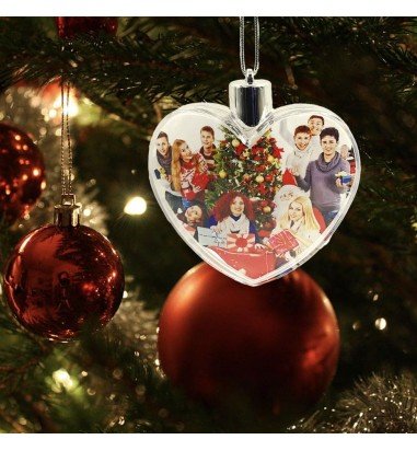 Glob inserție foto cu agățătoare - inimă