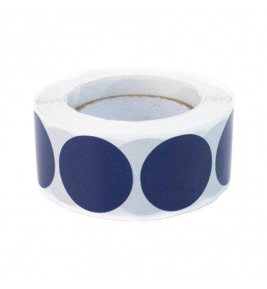 Rolă 500 stickere blank rotunde 2.5cm...