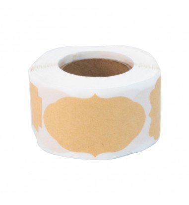 Rolă 250 stickere blank 3 forme...