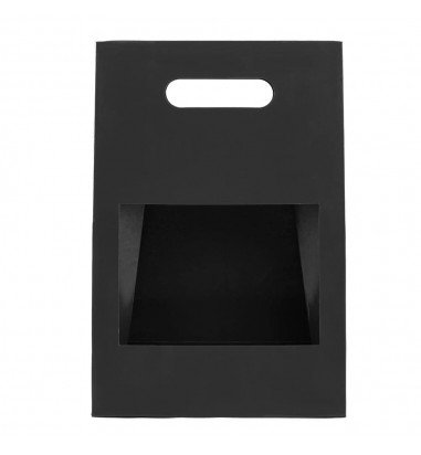 Cutii cu fereastră și mâner - negru...