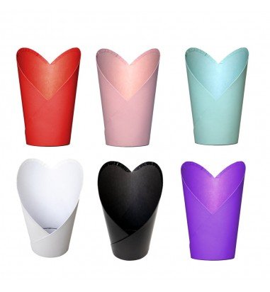 Coșuleț în formă de inimă - mov