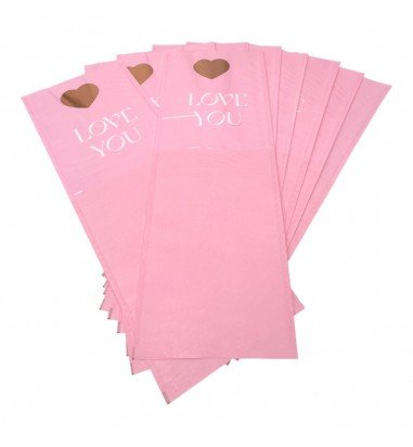 Pungi hârtie pentru flori Love you -...