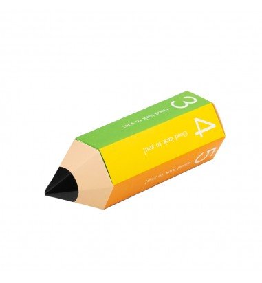 Cutie în formă de creion (set 50 buc)