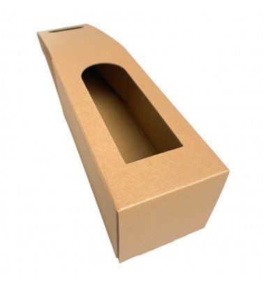 Cutii kraft cu mâner pentru o sticlă...