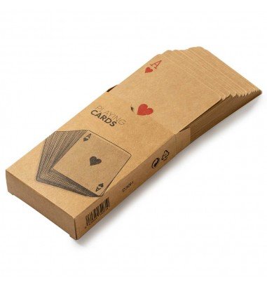 Cărți de joc din carton reciclat