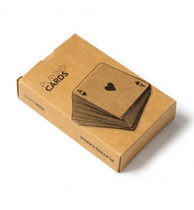 Cărți de joc din carton reciclat