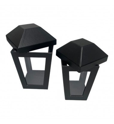 Set 2 cutii în formă de felinar cu...