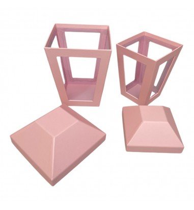 Set 2 cutii în formă de felinar cu...