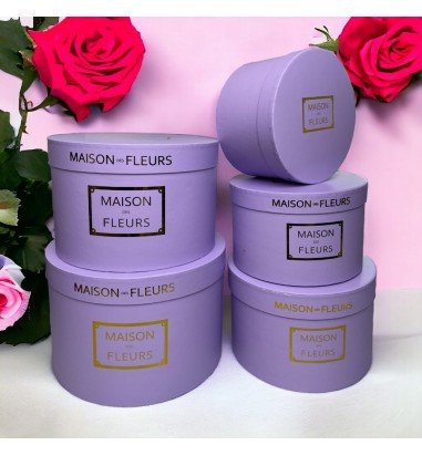 Set 5 cutii Maison des Fleurs - mov...