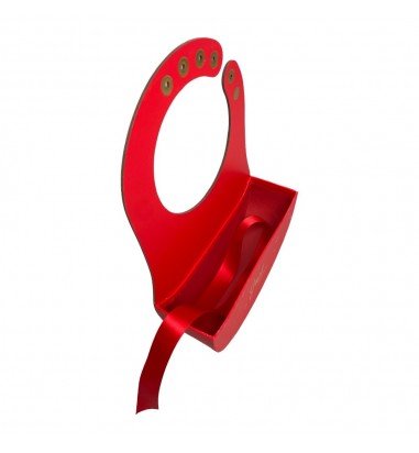 Cutie ovală deschisă cu mâner și...