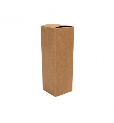 Cutie mică închisă - kraft (set 50...