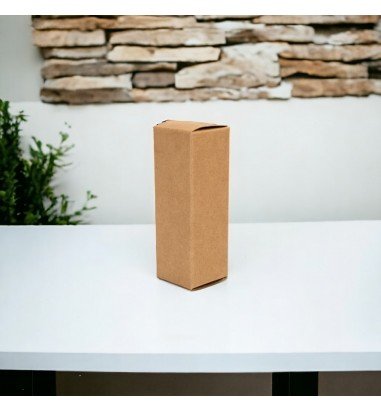 Cutie mică închisă - kraft (set 50...