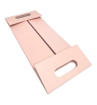 Cutie ladă cu mânere - roz