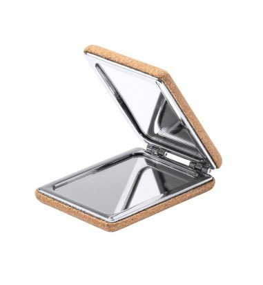 Oglindă de buzunar din plută DOMO