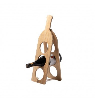 Suport sticle de vin din bambus