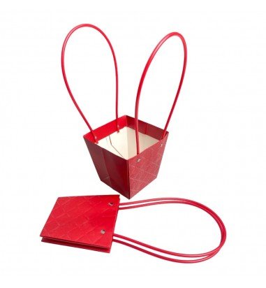 Sacoșe trapez model romburi cu mâner...