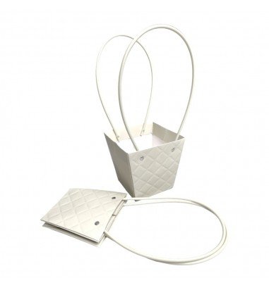 Sacoșe trapez model romburi cu mâner...