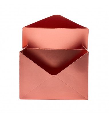 Cutie tip plic lucioasă - roz (set 12...