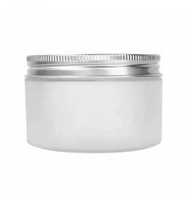 Borcan mat cu capac aluminiu 50ml