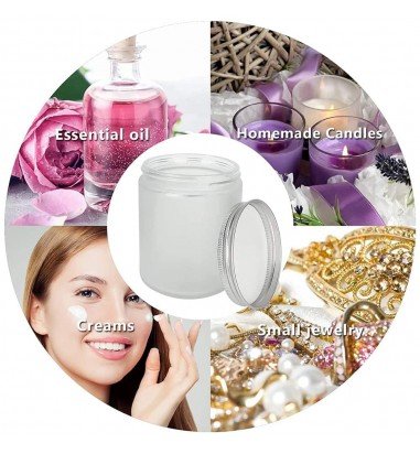 Borcan mat cu capac aluminiu 50ml