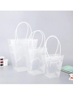 Sacoșe ghiveci transparente...