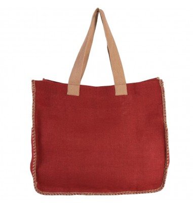 Sacosă textil cu cusături...