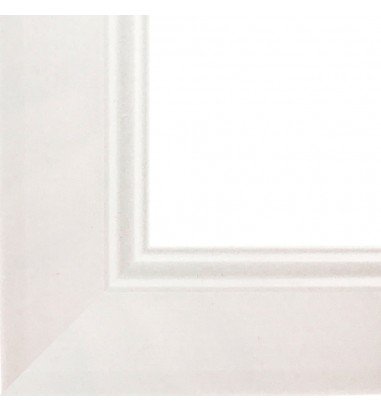 Ramă foto 10X15 - model Madrid alb