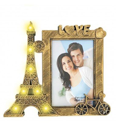 Ramă foto colaj cu lumini 1 poza -...