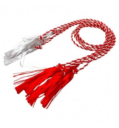 Șnur marțișor gros 44cm (set 100 buc)