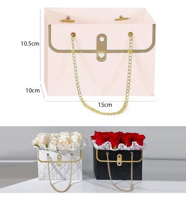 Gentuță model romburi cu lănțișor...