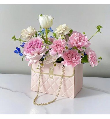 Gentuță model romburi cu lănțișor...