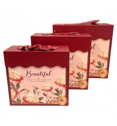 Set 3 cutii stil gentuță pentru...