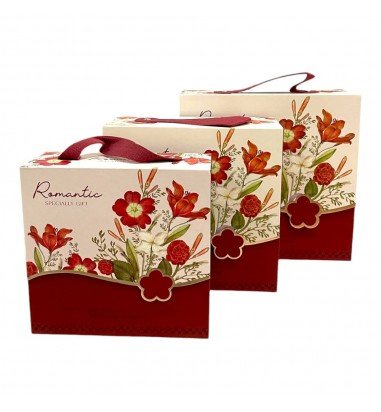 Set 3 cutii stil gentuță pentru...