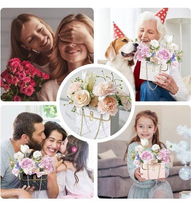 Gentuță model romburi cu lănțișor...