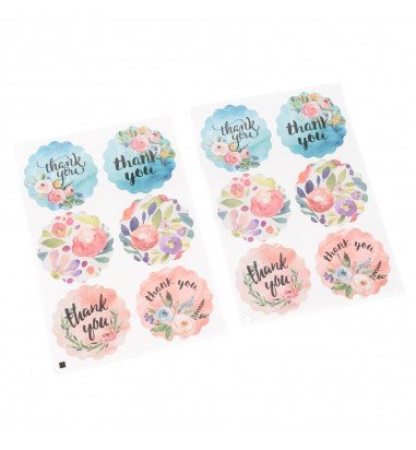 Set 8 felicitări cu plic și sticker...