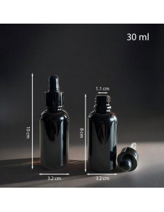 Sticluță neagră lucioasă...