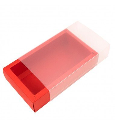 Cutie din hârtie cu fereastră mată -...