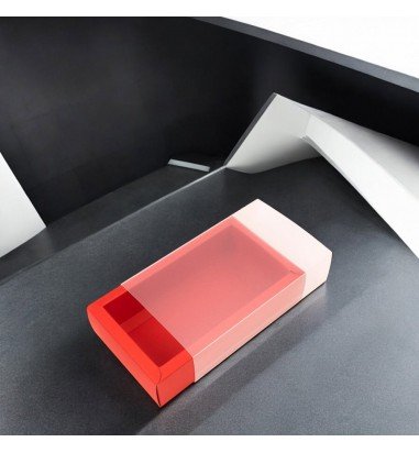 Cutie din hârtie cu fereastră mată -...