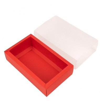 Cutie din hârtie cu fereastră mată -...