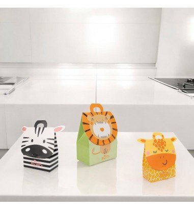 Cutie dreptunghiulară mix 3 animaluțe...