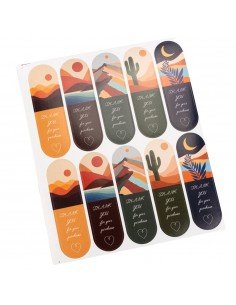 Stickere lungi ovale cu...