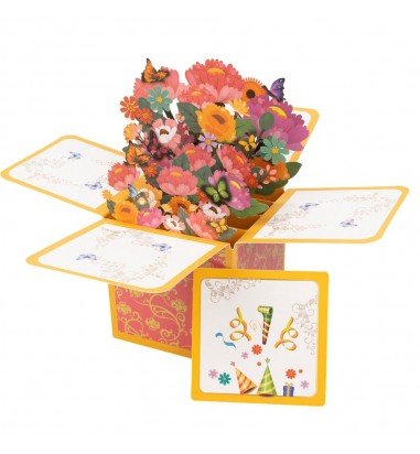 Felicitare explozivă 3D - model 1