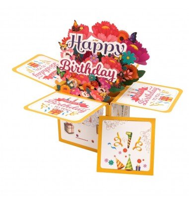 Felicitare explozivă 3D - model 4