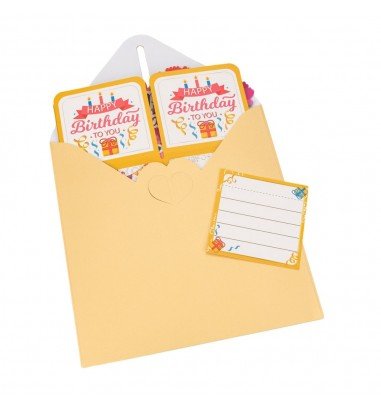 Felicitare explozivă 3D - model 4