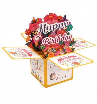 Felicitare explozivă 3D - model 4